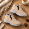 Wasserdichter Damenstiefel mit Plüschfutter Winter 9