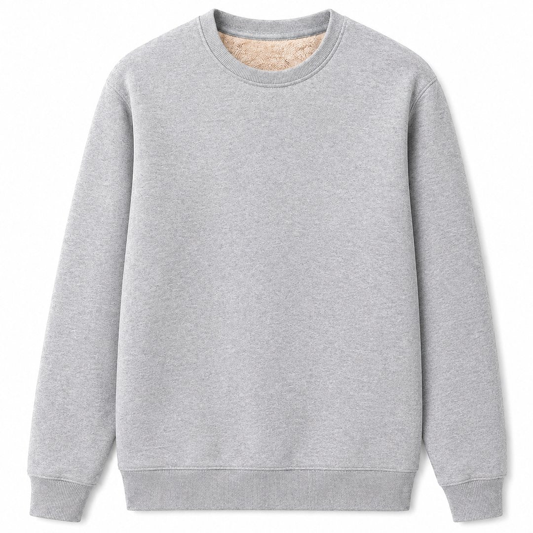 thermo-shirt-herren-langarm-mit-fleece-futter-zweite-haut-warm-und-koreanischer-stil-fuer-winter - 2