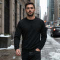thermo-shirt-herren-langarm-mit-fleece-futter-zweite-haut-warm-und-koreanischer-stil-fuer-winter - 3