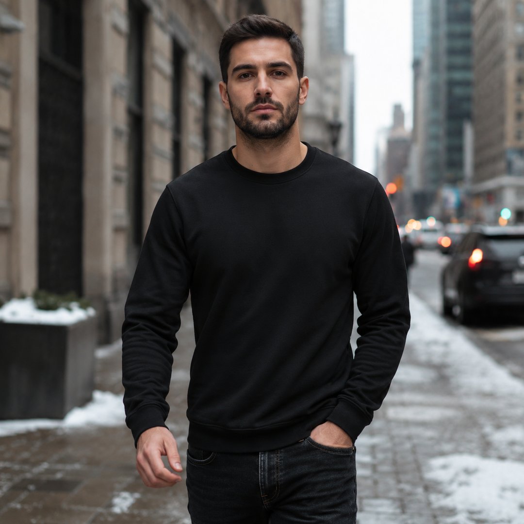 thermo-shirt-herren-langarm-mit-fleece-futter-zweite-haut-warm-und-koreanischer-stil-fuer-winter - 3