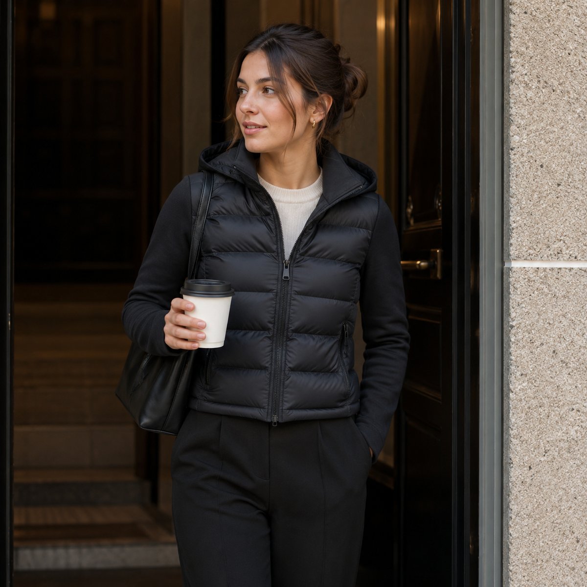 Leichte Damenjacke mit Kapuze - Lifestyle 1