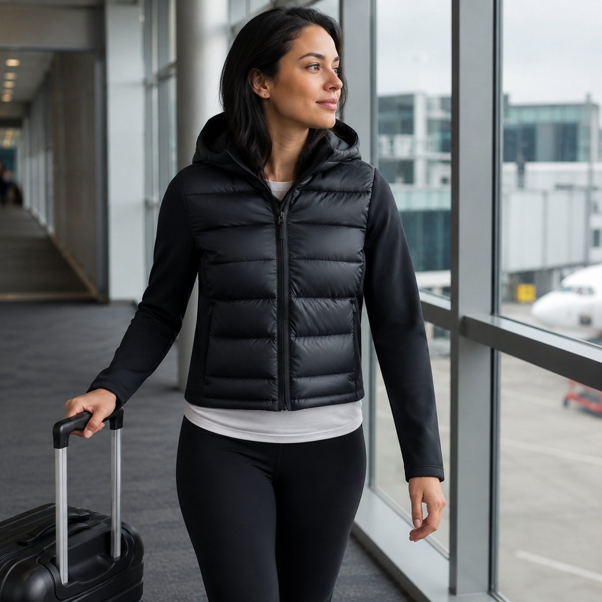 Leichte Damenjacke mit Kapuze - Lifestyle 2