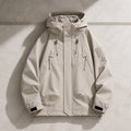 Herren-Softshelljacke mit Kapuze wasserdicht Bomber 2