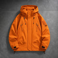 Herren-Softshelljacke mit Kapuze wasserdicht Bomber 4