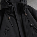 Herren-Softshelljacke mit Kapuze wasserdicht Bomber 7
