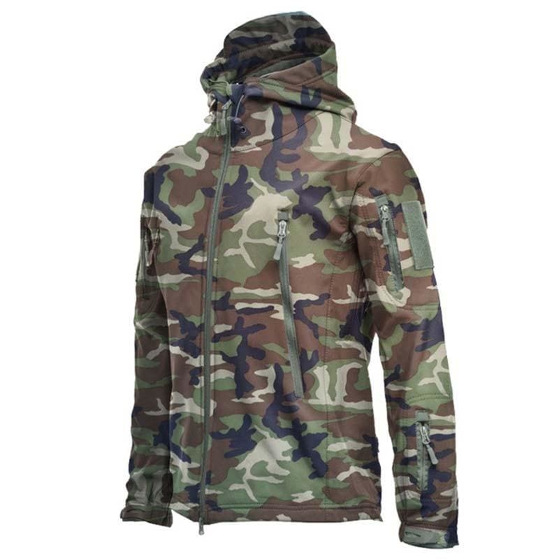 Taktische Herren-Militärjacke Combat US-Style mit Kapuze