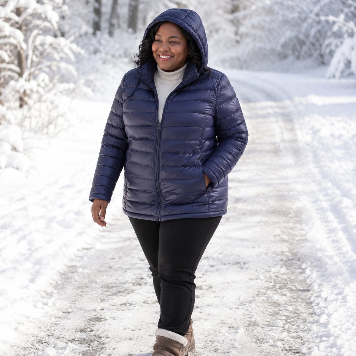 Damen-Steppjacke Plus Size - Lifestyle 3