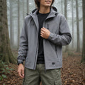 Unisex-Outdoorjacke Grau