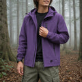 Unisex-Outdoorjacke Lila