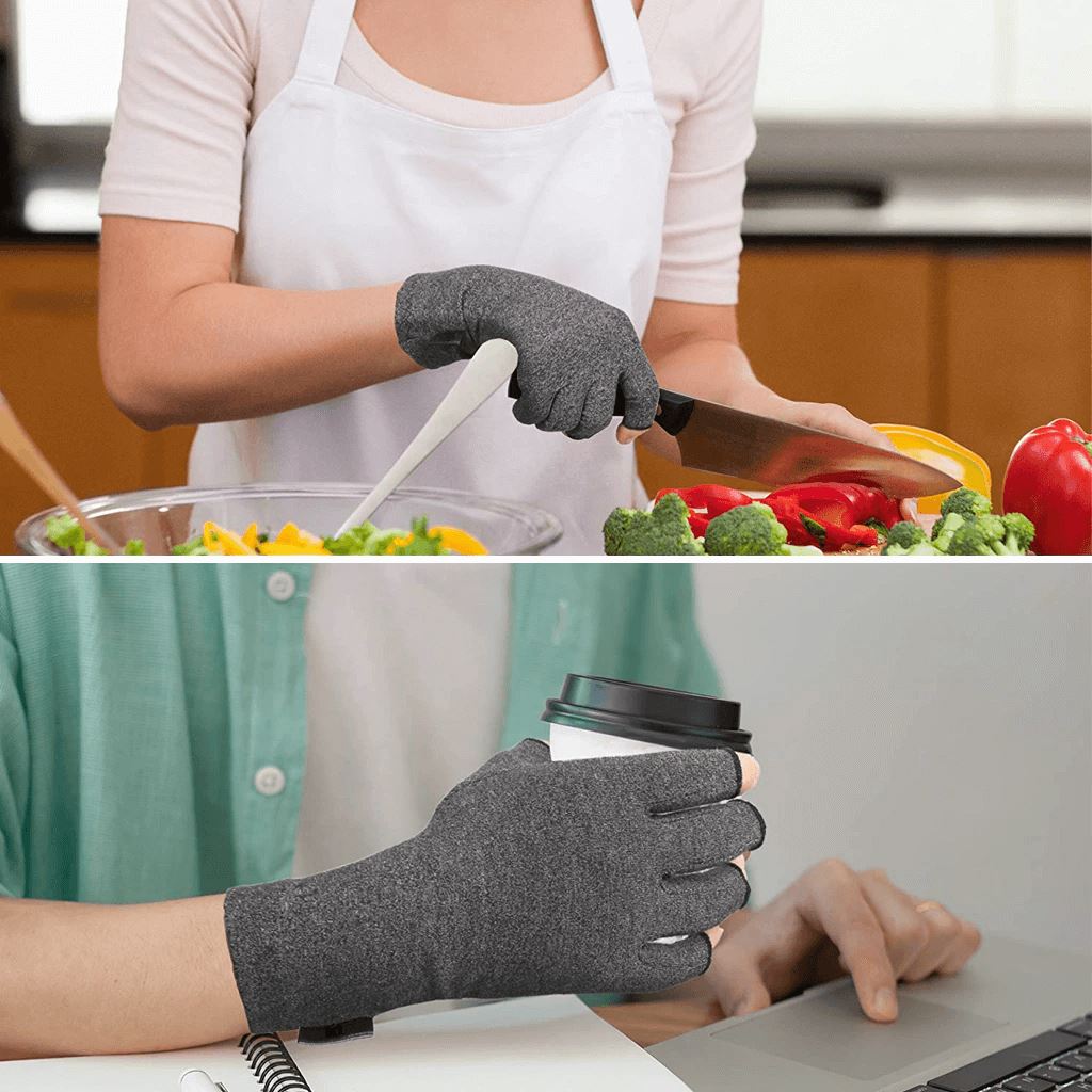Magnetischer Kompressionshandschuh zur Schmerzlinderung