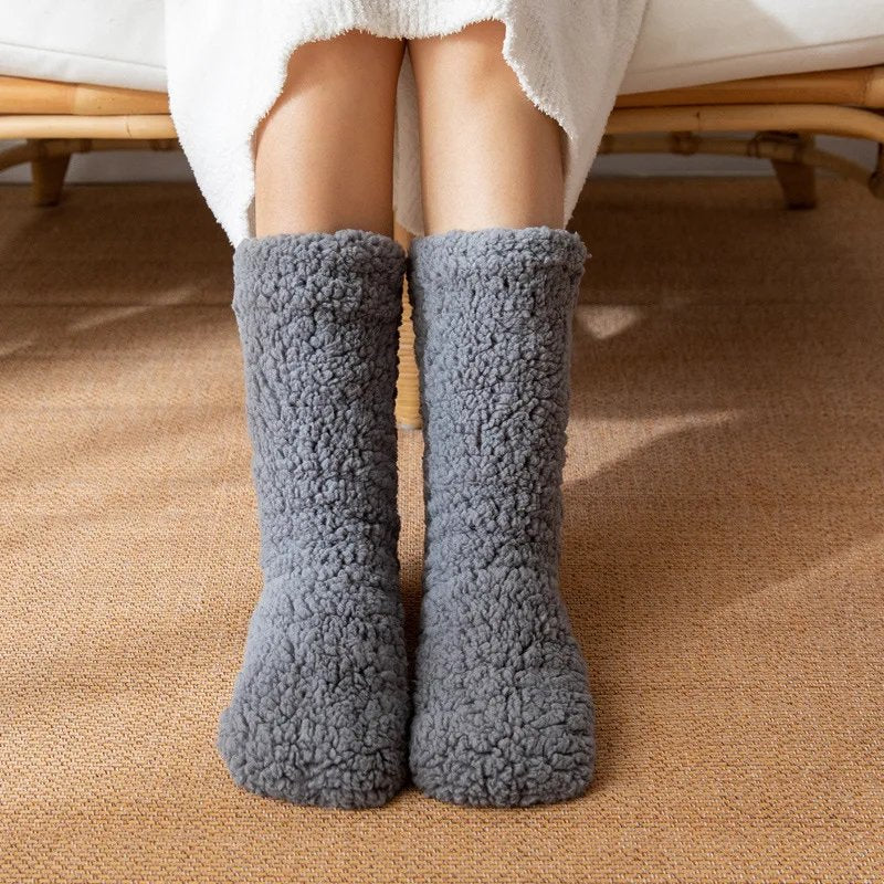Damen-Thermosocke aus Cashmere - Weicher Samt zum Schlafen, für den Boden und kalten Winter (1 kaufen 2 erhalten)