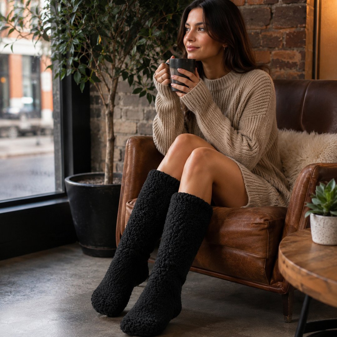 thermo-socken-damen-aus-kaschmir-samtig-weich-zum-schlafen-boden-und-kalten-winter-kauf-1-erhalte-2 - 11