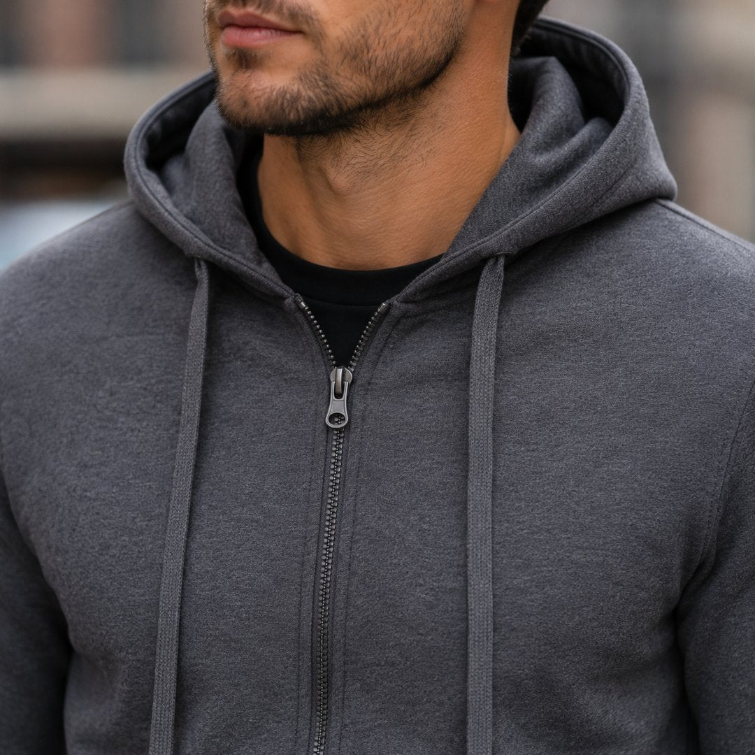 herren-sweatshirt-mit-reissverschluss-und-kapuze-slim-fit-hoodie-langarm-casual-fuer-herbst-und-winter - 8