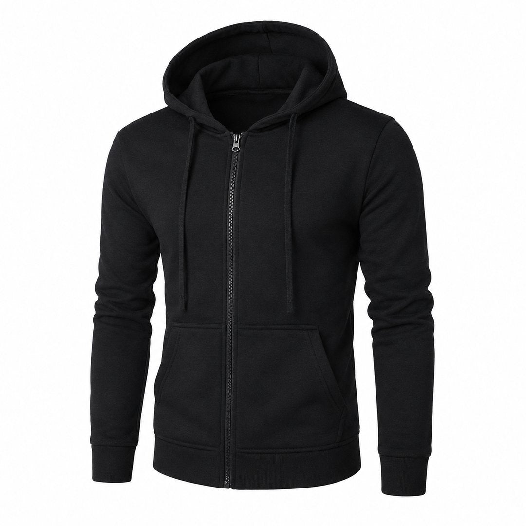 herren-sweatshirt-mit-reissverschluss-und-kapuze-slim-fit-hoodie-langarm-casual-fuer-herbst-und-winter - 9