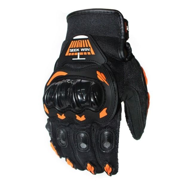 Motorrad-Handschuh aus robustem, wasserdichtem Leder - Hand Shield