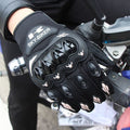 Motorrad-Handschuh aus robustem, wasserdichtem Leder - Hand Shield