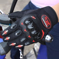 Motorrad-Handschuh aus robustem, wasserdichtem Leder - Hand Shield