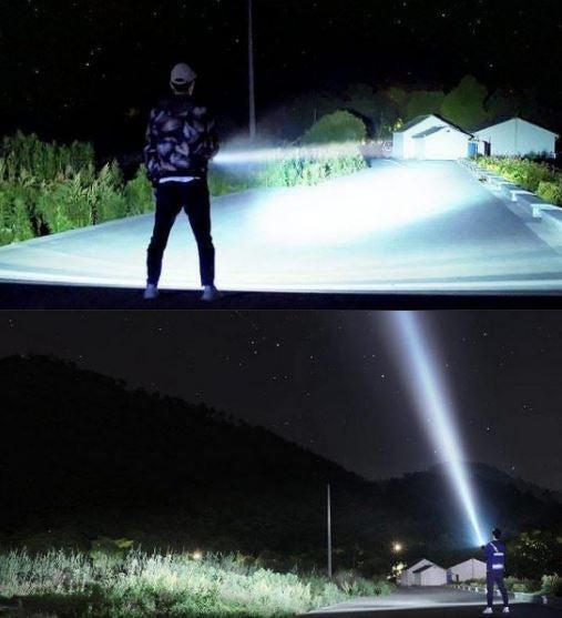 Super Taktische Zoom-Taschenlampe - Die Stärkste der Welt
