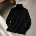 Damen-Pullover Stehkragen Basic Uni Winter 3