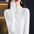 Kaschmirpullover Weiß