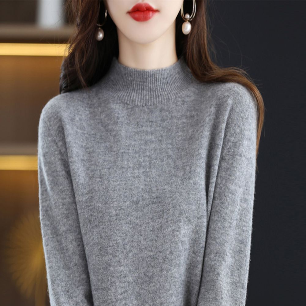 Kaschmirpullover Grau