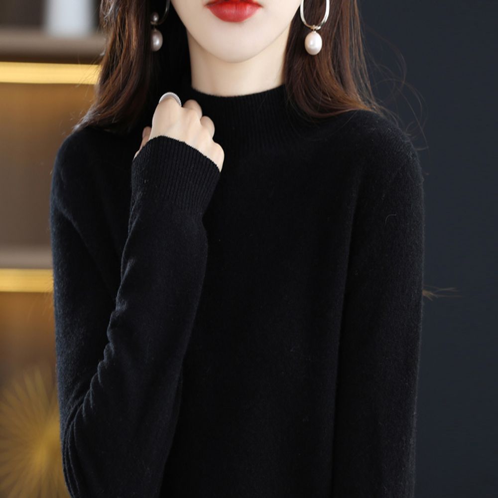 Kaschmirpullover Schwarz
