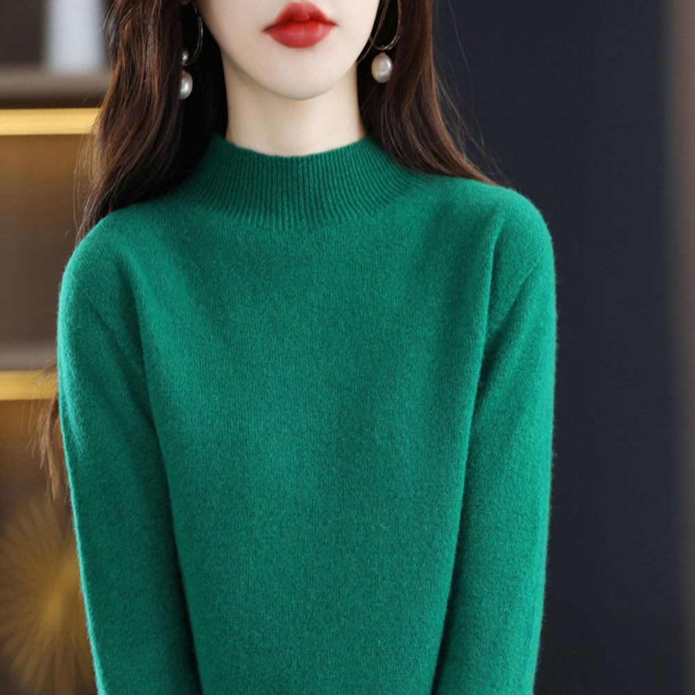 Kaschmirpullover Grün