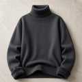 Herren-Pullover Stehkragen Slim-Strick Anti-Pilling 2