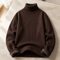 Herren-Pullover Stehkragen Slim-Strick Anti-Pilling 4