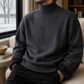 Herren-Pullover Stehkragen Slim-Strick Anti-Pilling 8