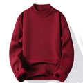 herren-pullover-stehkragen-mock-neck-feinstrick-casual-pullover-langarm-fuer-herbst-und-winter - 7