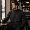 herren-pullover-stehkragen-mock-neck-feinstrick-casual-pullover-langarm-fuer-herbst-und-winter - 12