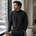 herren-pullover-stehkragen-mock-neck-feinstrick-casual-pullover-langarm-fuer-herbst-und-winter - 14