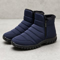 Herren-Schneestiefel Winter wasserdicht mit Reißverschluss 2