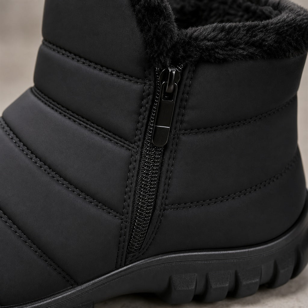 Herren-Schneestiefel Winter wasserdicht mit Reißverschluss 5