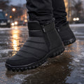Herren-Schneestiefel Winter wasserdicht mit Reißverschluss 6
