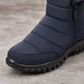 Herren-Schneestiefel Winter wasserdicht mit Reißverschluss 8