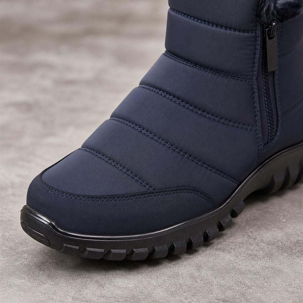 Herren-Schneestiefel Winter wasserdicht mit Reißverschluss 8